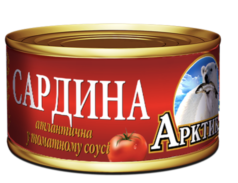 Сардина Арктика атл у т/с з/б №5 240г